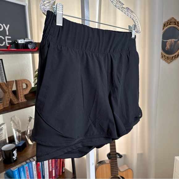 Apana Shorts Women's Size XL Black Athletic Lined Lightweight Stretch - Picture 3 of 8